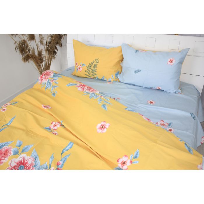 Постельное белье MirSon Сатин Premium 22-1267 Tropics 160х220х2 (2200003068504) изображение 3