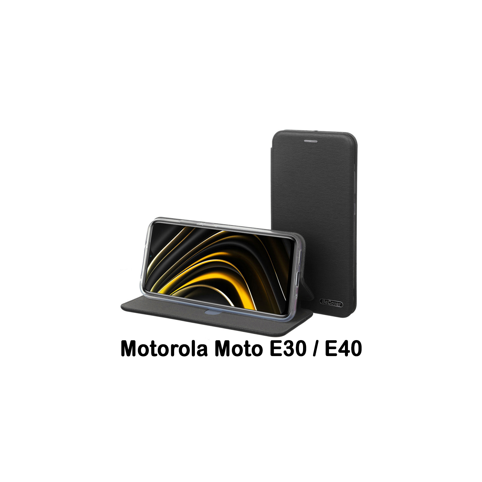Чехол для мобильного телефона BeCover Exclusive Motorola Moto E30 / E40 Black (707905)