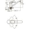 Смеситель AQUATICA MD-2B244C (9712130) изображение 4