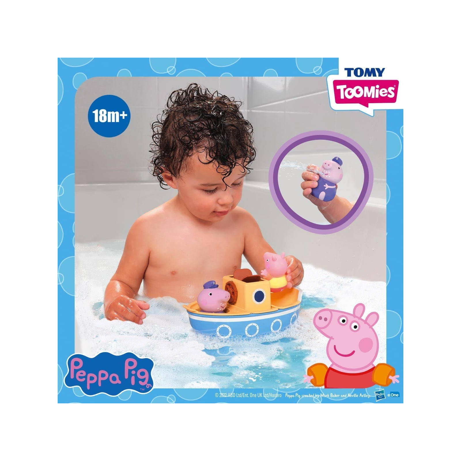 Іграшка для ванної Tomy Веселощі з корабликом Пеппи (T73414) зображення 4