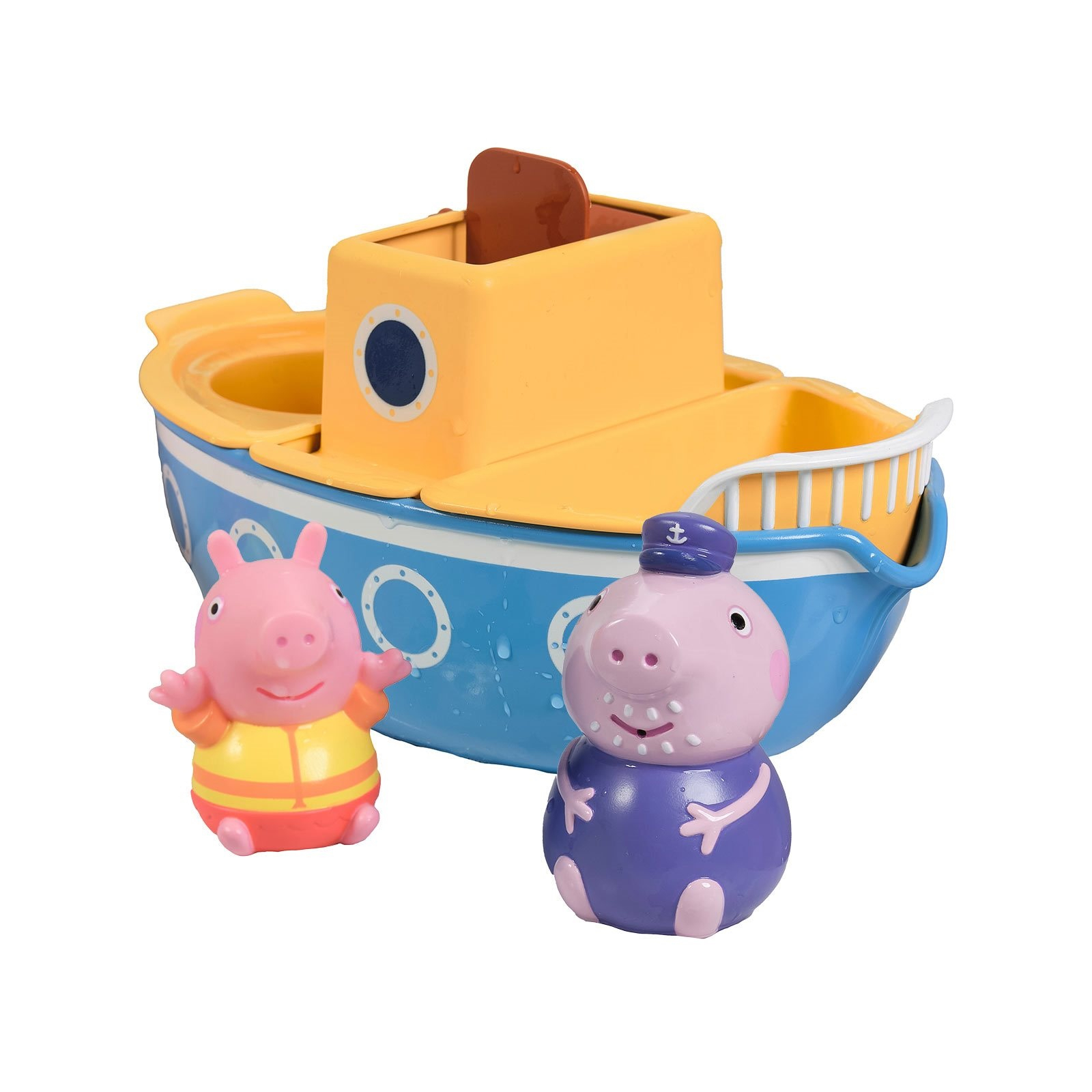 Іграшка для ванної Tomy Веселощі з корабликом Пеппи (T73414)