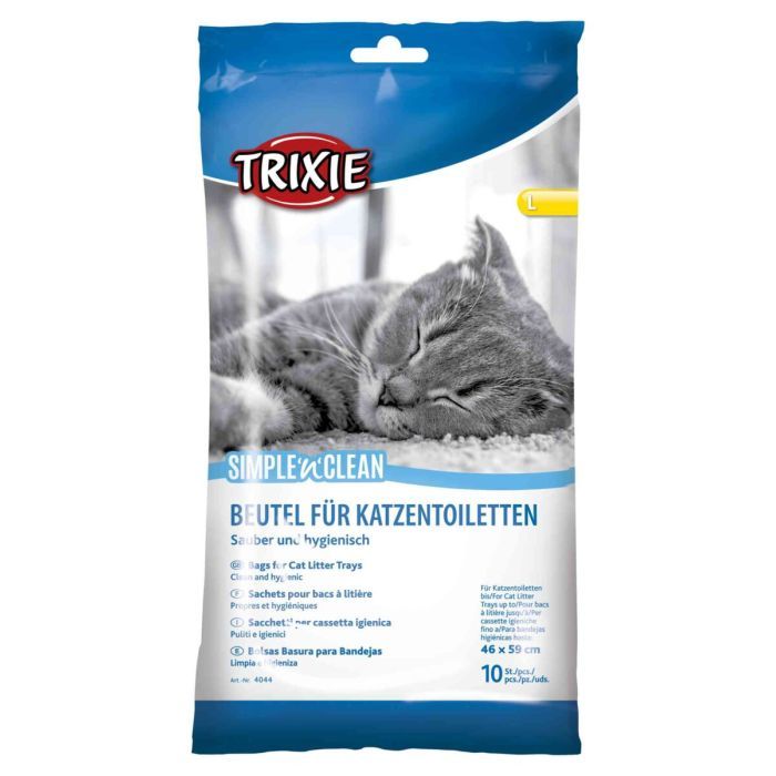 Пакети для котячого туалету Trixie Simple'n'Clean 37x48 см 10 шт (4011905040431)