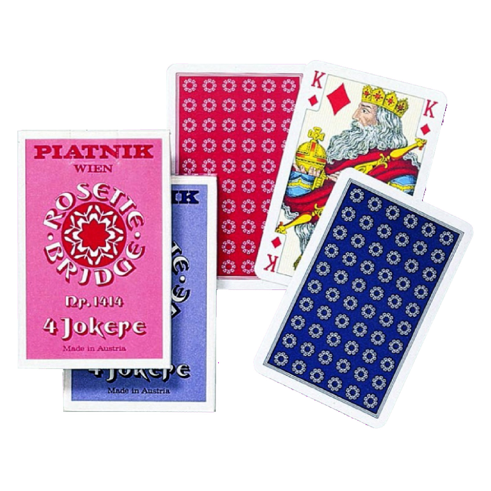 Гральні карти Piatnik Розетка, 1 колода х 55 карт (PT-141416)