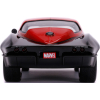 Машина Jada металлическая Марвел Мстители Chevrolet Corvette (1966) + фигурка Черной вдовы 1:24 (253225014) изображение 11