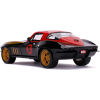 Машина Jada металлическая Марвел Мстители Chevrolet Corvette (1966) + фигурка Черной вдовы 1:24 (253225014) изображение 9
