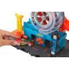 Автотрек Hot Wheels Приключения и трюки в шиномонтажной (HDP02) изображение 2