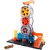 Автотрек Hot Wheels Приключения и трюки в шиномонтажной (HDP02)