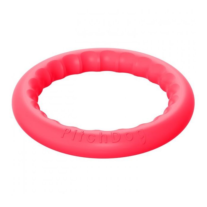 Игрушка для собак Collar PitchDog Кольцо для апортировки 20 см розовое (62377)