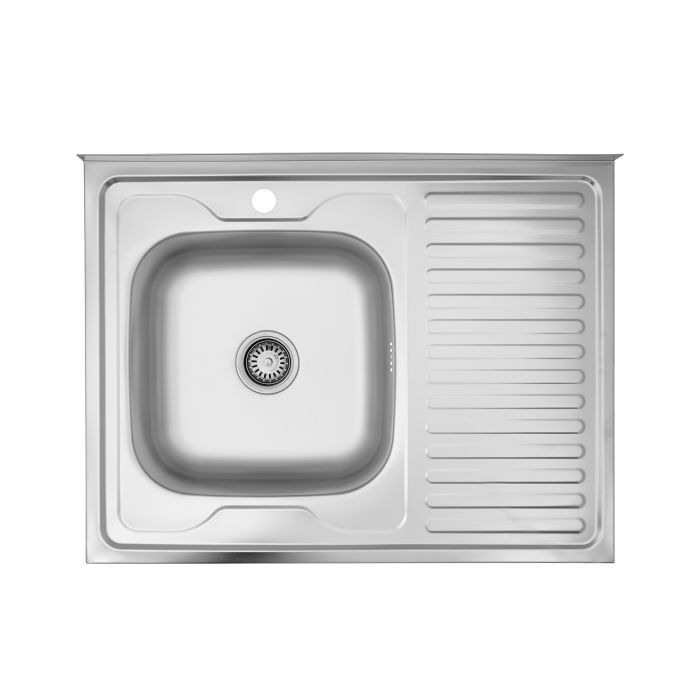 Мойка кухонная Kroner Dekor-6080L 06160 (CV022814)