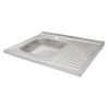 Мойка кухонная Kroner Dekor-6080L 06160 (CV022814) изображение 3