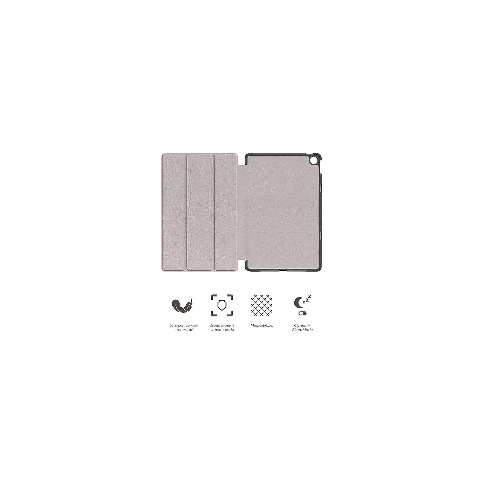 Чехол для планшета BeCover Smart Case Realme Pad 10.4" Dark Green (708266) изображение 7