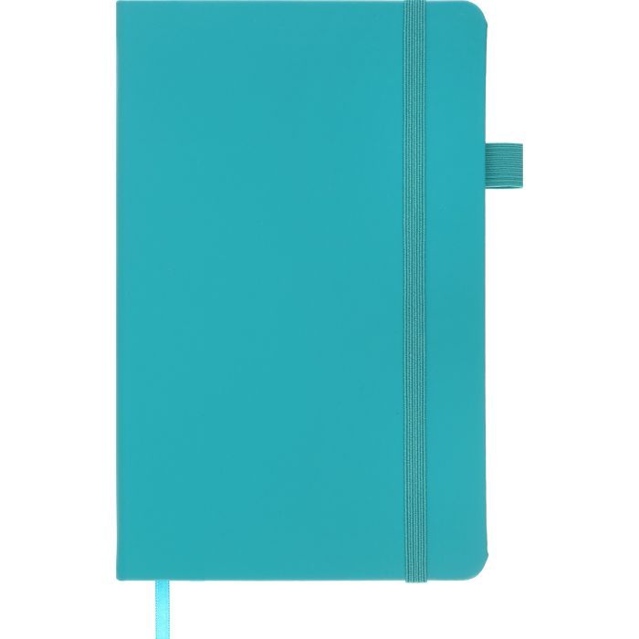 Книга записна Buromax Etalon 125x195 мм 96 аркушів в точку обкладинка зі штучної шкіри Синя (BM.291360-02) зображення 2