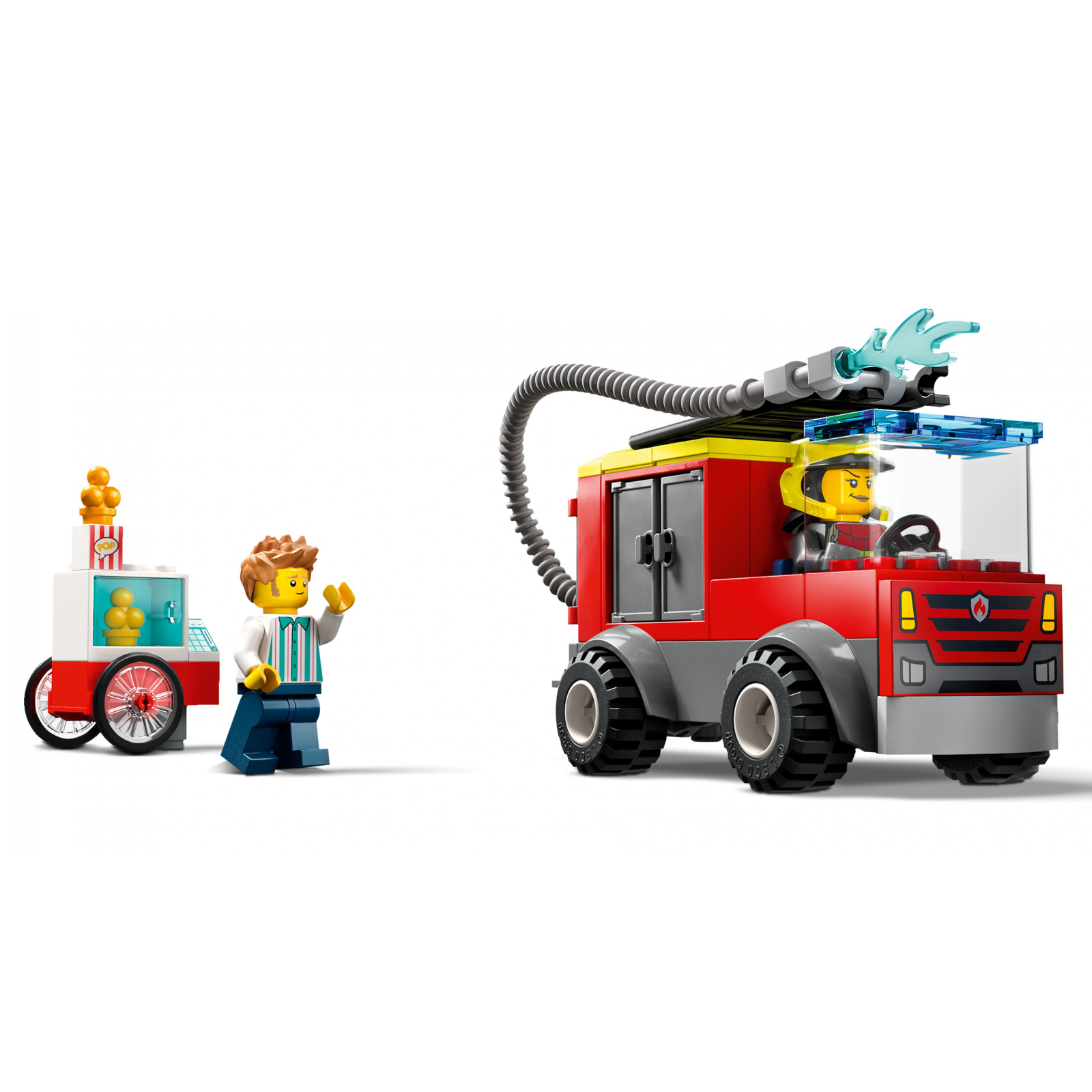 Конструктор LEGO City Пожарное депо и пожарная машина 153 детали (60375) изображение 6