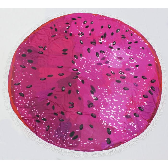 Полотенце MirSon пляжное №5079 Summer Time Dragon Fruit 150x150 см (2200003952308) изображение 2