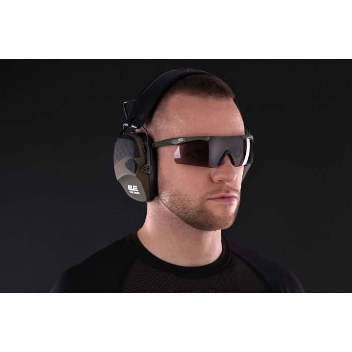 Навушники для стрільби 2E Pulse Pro NRR 22 dB активні Army Green (2E-TPE026ARGN) зображення 3
