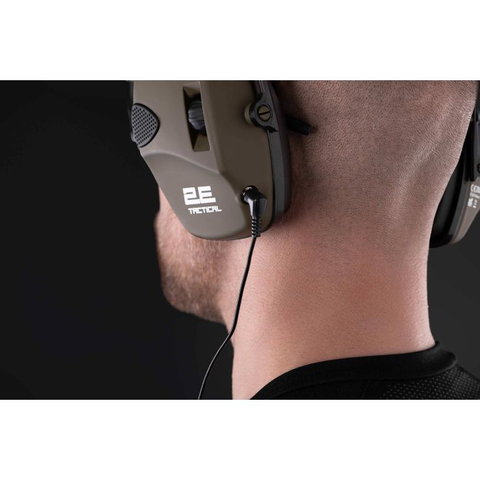 Навушники для стрільби 2E Pulse Pro NRR 22 dB активні Army Green (2E-TPE026ARGN) зображення 5