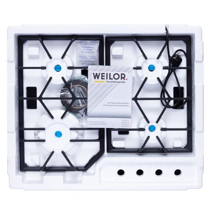 Варочна поверхня Weilor GG 604 WH зображення 11