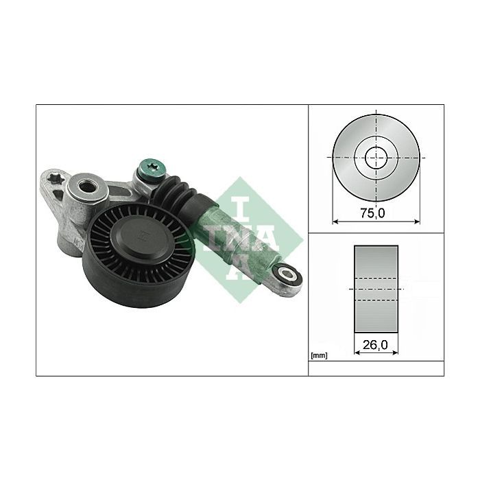 Натяжитель ремня с роликом INA 534 0098 10
