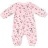Человечек детский Tongs велюровий на молнии (3634-68G-pink) изображение 2