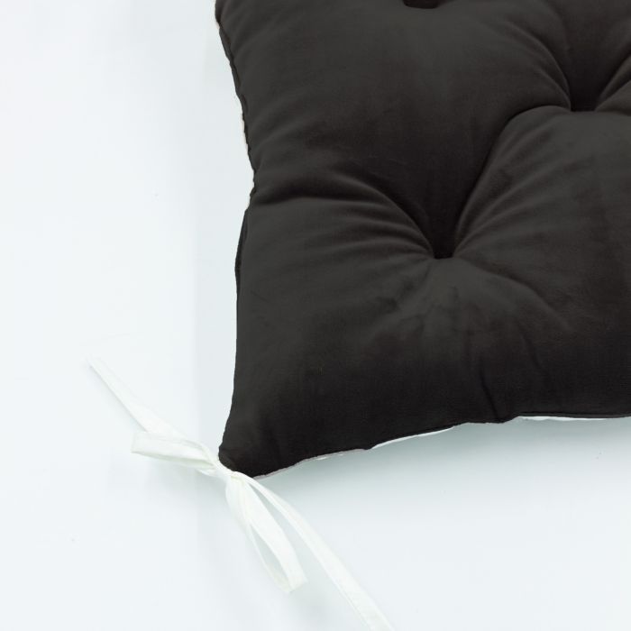 Подушка на стул MirSon 28-0007 Black Velvet 40х40 см (2200006185918) изображение 2