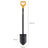 Лопата Fiskars Solid, 117 см, 1.85кг (заміна 1003455) (1066716) зображення 10