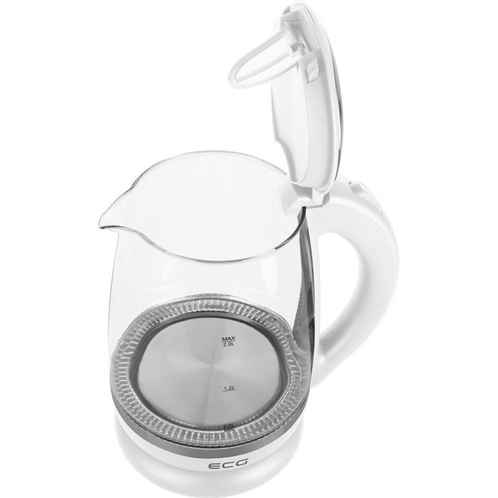 Електрочайник ECG RK 2020 White Glass (RK2020 White Glass) зображення 7