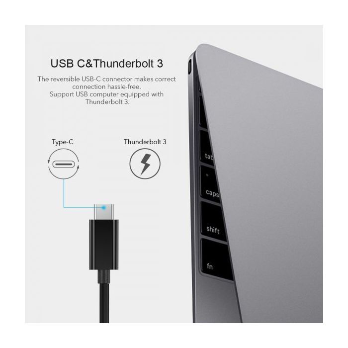 Адаптер USB-C to Gigabit Ethernet Choetech (HUB-R01) изображение 7