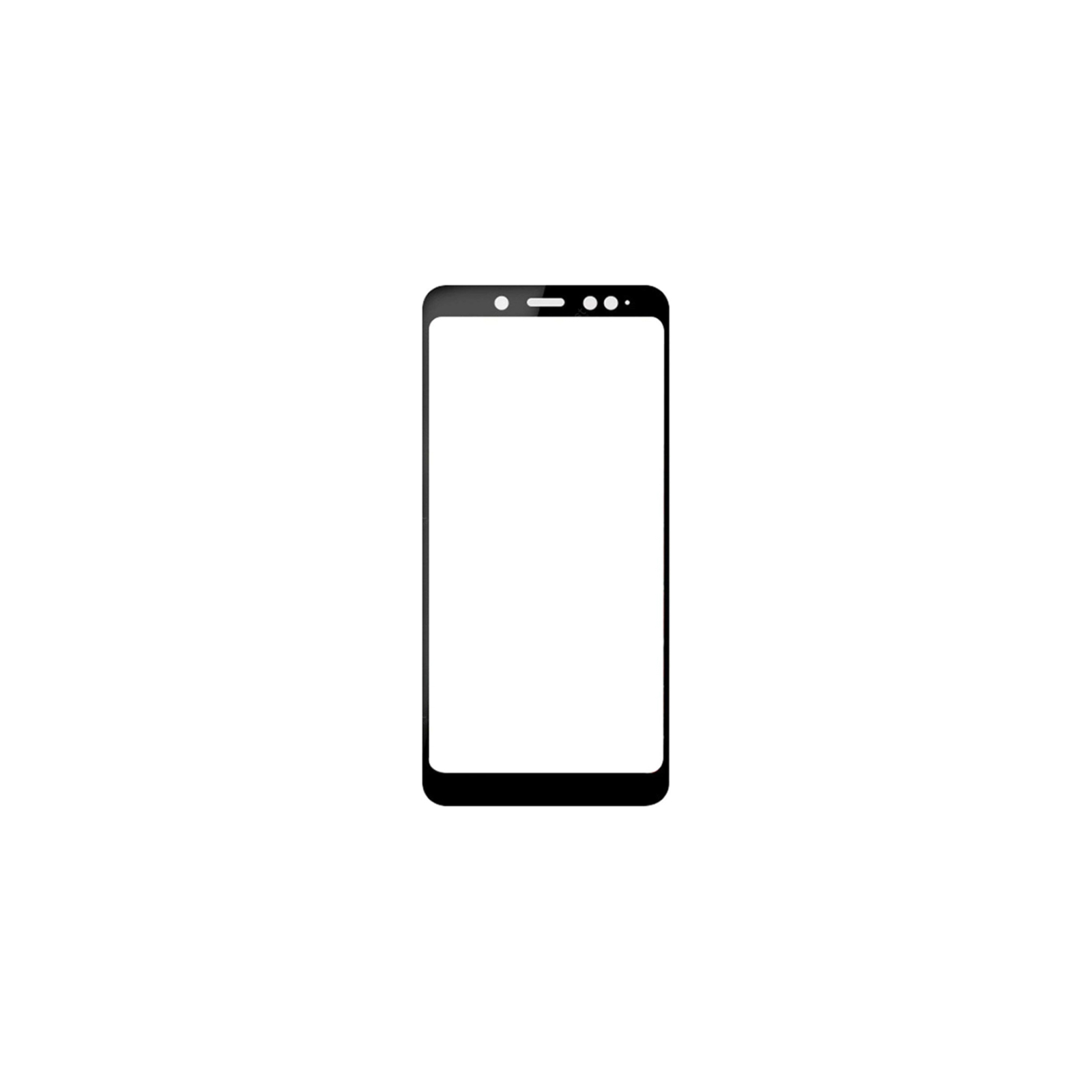 Стекло защитное PowerPlant Full screen Xiaomi Redmi Note 5, Black (GL605590)