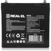 Батарея до ДБЖ REAL-EL RT-55, 12V-55Ah (RT-55) зображення 4