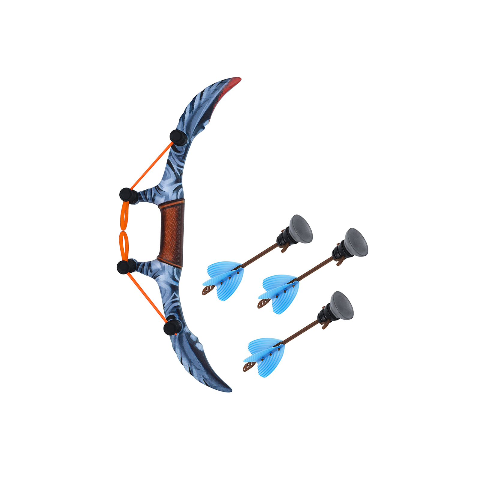 Игрушечное оружие Zing Лук для игры серии Аватар, 3 стрелы (AT110)