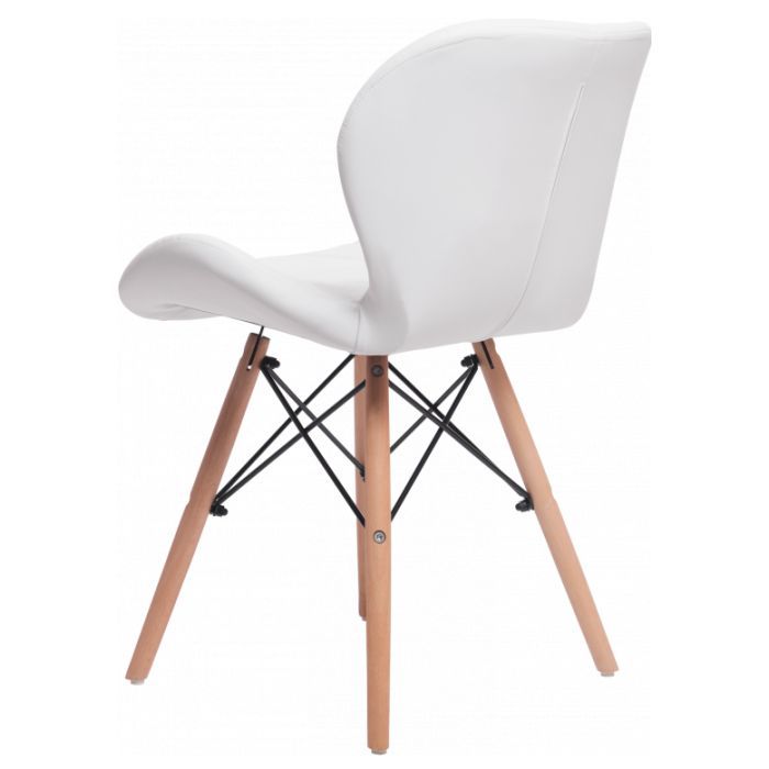 Кухонний стілець GT Racer X-D28 Plus White зображення 4
