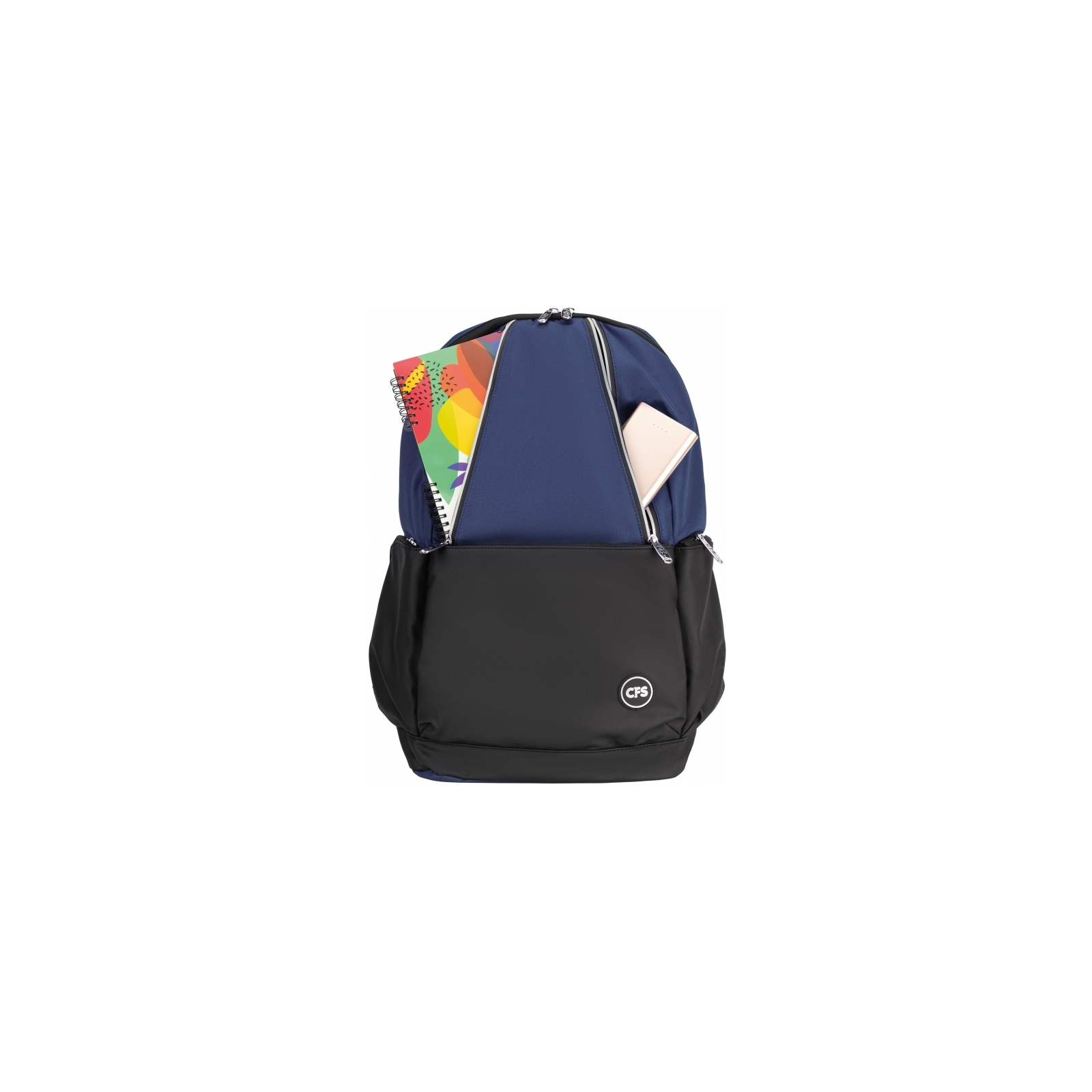 Рюкзак школьный Cool For School Синий с черным 145-175 см (CF86747-02) изображение 3