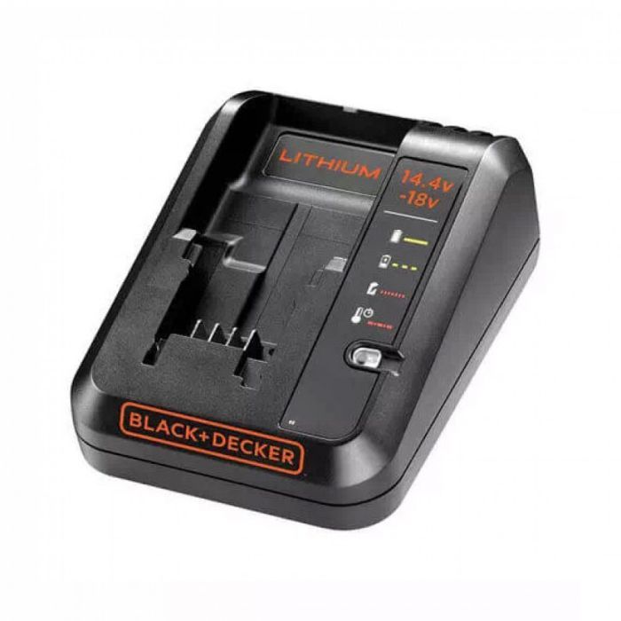 Зарядное устройство для аккумуляторов инструмента Black&Decker 14.4V, 18V, ток 1A (BDC1A15) изображение 2