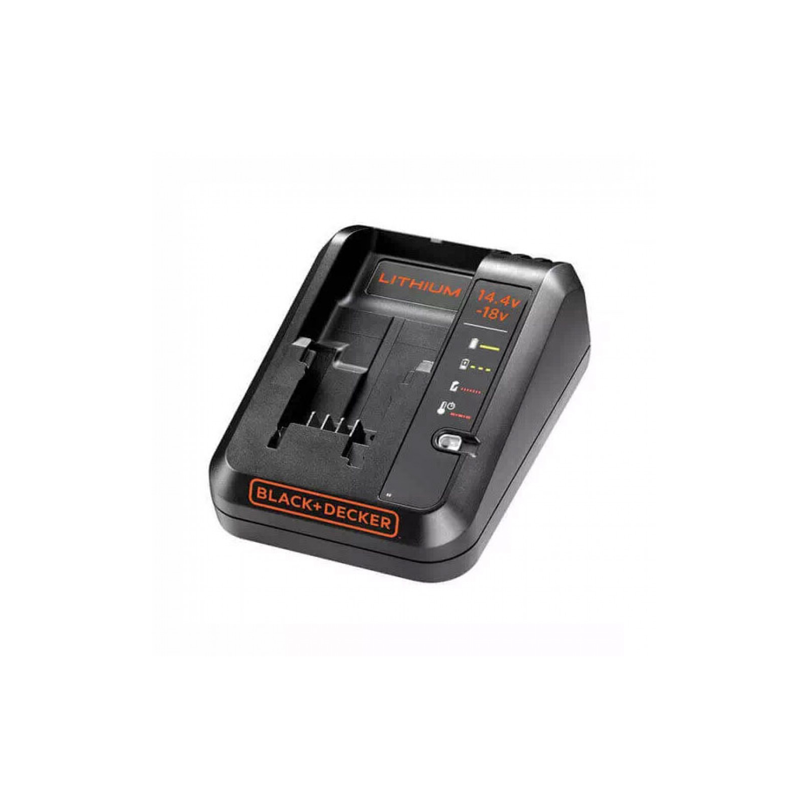 Зарядное устройство для аккумуляторов инструмента Black&Decker 14.4V, 18V, ток 1A (BDC1A15) изображение 2
