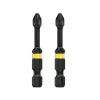 Набор бит DeWALT IMPACT TORSION, ударные, Ph2, L=57 мм, 2 шт (DT70532T) изображение 2
