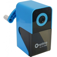 Фото - Підстругачка Optima Точилка  Механічна для олівця з автоматичною подачею, блакитна (O406 