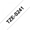 Лента для принтера этикеток UKRMARK B-S-T241P-BK/WT, совместима с TZES241, 18мм х 8м. black on white (B-S-T241P-BK/WT) изображение 2