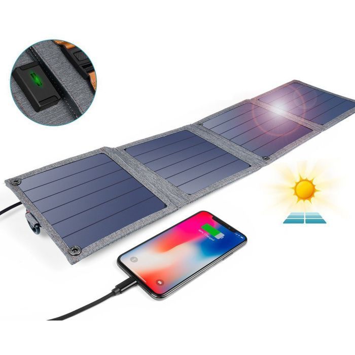 Портативная солнечная панель Choetech 14W (SC004) изображение 3