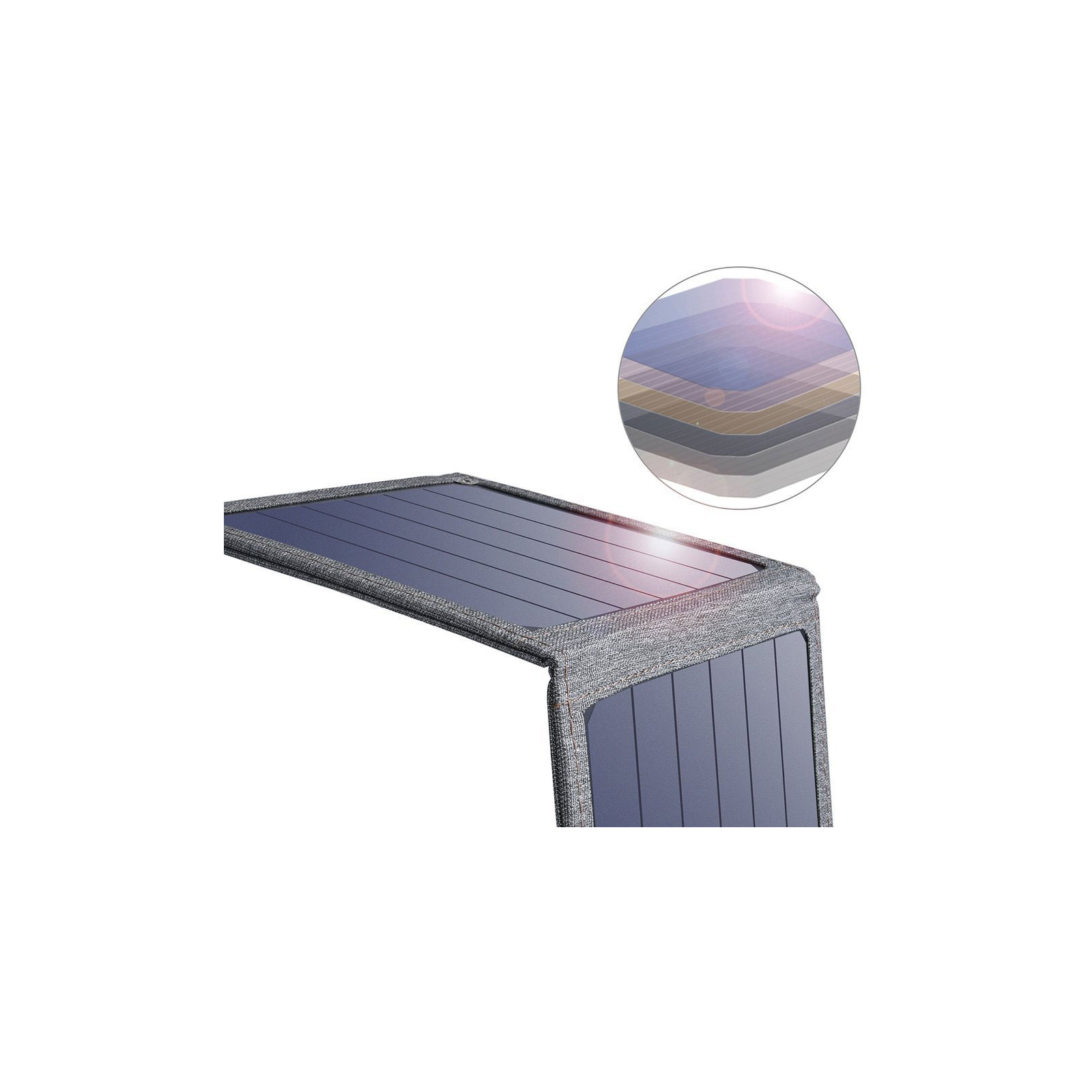 Портативная солнечная панель Choetech 14W (SC004)