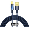 Дата кабель USB 2.0 AM to Type-C 2.0m 5A Blue Baseus (CATS000303)
