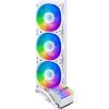 Система жидкостного охлаждения JONSBO HXW-360 ARGB White изображение 2