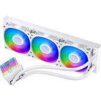 Система жидкостного охлаждения JONSBO HXW-360 ARGB White изображение 4