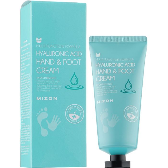 Крем для рук Mizon Hand and Foot Cream Hyaluronic Acid 100 мл (8809689370211) изображение 2