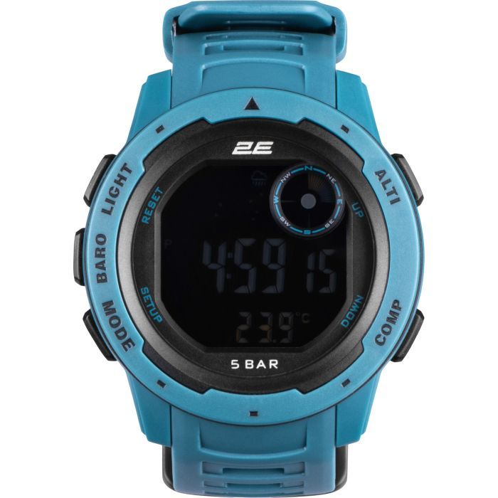 Смарт-часы 2E Delta X Blue з компасом та крокоміром (2E-TCW10BL) изображение 2