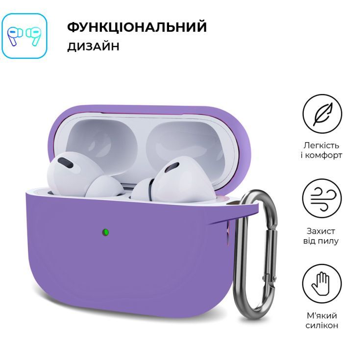 Чехол для наушников Armorstandart Hang Case для Apple AirPods Pro 2 Red (ARM68597) изображение 2
