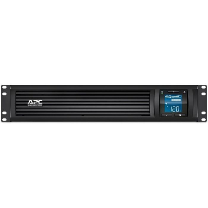 Источник бесперебойного питания APC Smart-UPS C 1000VA LCD RM 2U with SmartConnect (SMC1000I-2UC) изображение 2