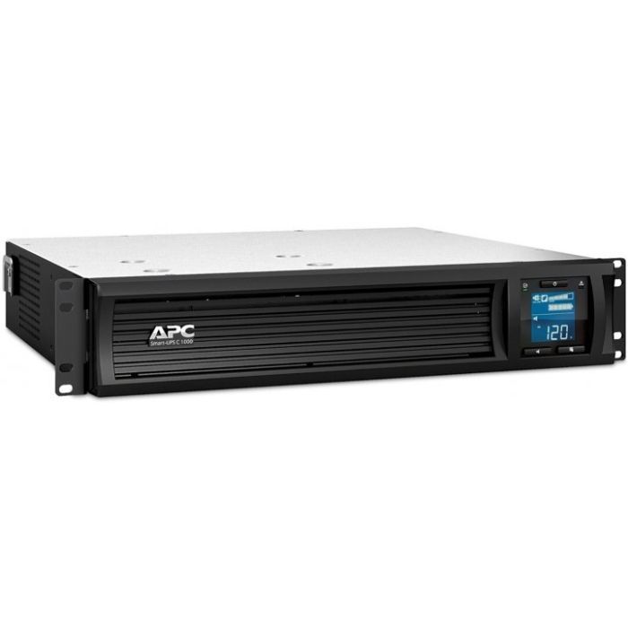 Источник бесперебойного питания APC Smart-UPS C 1000VA LCD RM 2U with SmartConnect (SMC1000I-2UC) изображение 3