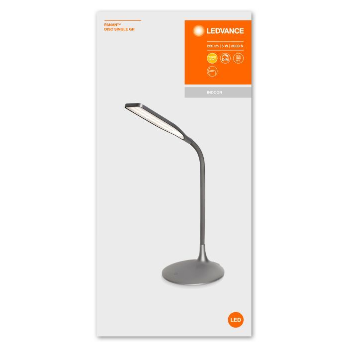 Настільна лампа LEDVANCE LED PANAN DISC 5W 3000K (4058075472754) зображення 2