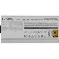 Блок питания CoolerMaster 1250W MWE Gold 1250 - V2 ATX 3.0 White Version (MPE-C501-AFCAG-3GEU) изображение 5