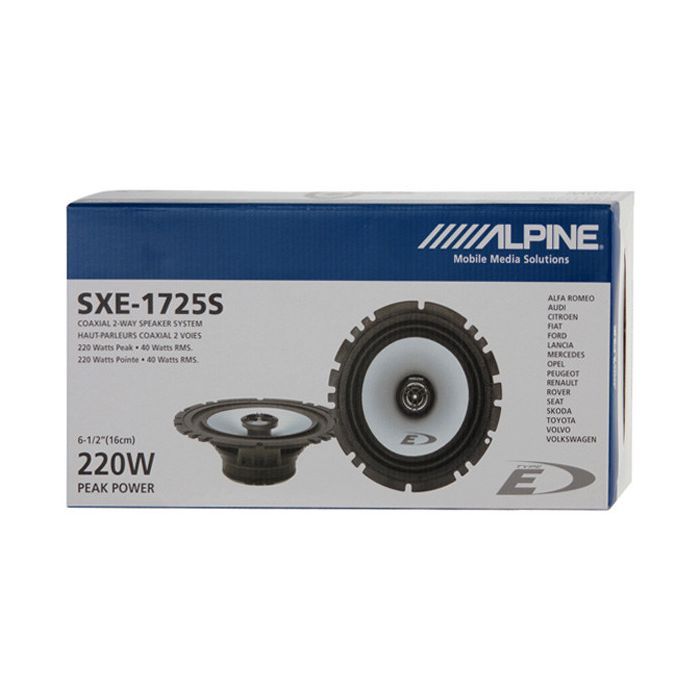 Коаксиальная акустика Alpine SXE-1725S изображение 8